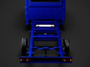 citroen jumper rel&egrave; telaio camion doppia cabina 4035xl wb 2019 Modello 3D