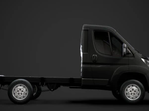 citroen jumper relay chassis truck single cab 3000wb 2019 3D Model