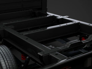 citroen jumper relay chassis truck single cab 3000wb 2019 3D Model