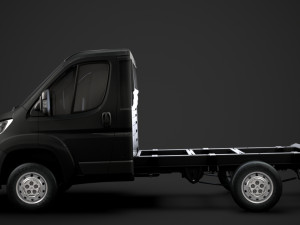 citroen jumper relay chassis truck single cab 3000wb 2019 Model 3D