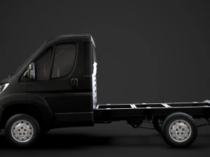 citroen jumper relay chassis truck single cab 3000wb 2019 3D Model