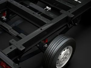 citroen jumper relay chassis truck single cab 3000wb 2019 3D Model