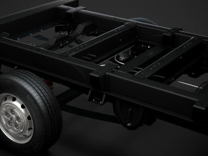 citroen jumper relay chassis truck single cab 3000wb 2019 3D Model