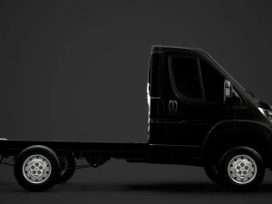 citroen jumper relay chassis truck single cab 3000wb 2019 3D Model