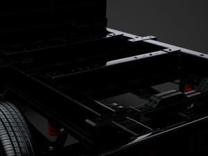 citroen jumper relay chassis truck single cab 3000wb 2019 Model 3D