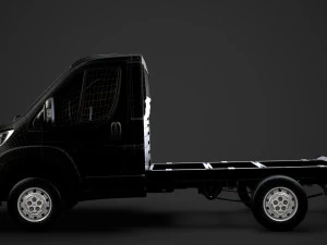 citroen jumper relay chassis truck single cab 3000wb 2019 3D Model