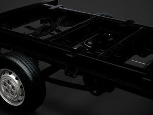 citroen jumper relay chassis truck single cab 3000wb 2019 3D Model