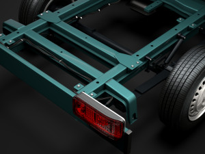 freightliner sprinter chassis crew cab l1 fwd 2019 3D 模型