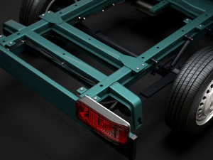 freightliner sprinter chassis crew cab l1 fwd 2019 3D Model