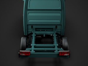 freightliner sprinter chassis crew cab l1 fwd 2019 3D 模型