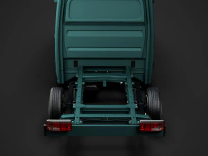 freightliner sprinter chassis crew cab l1 fwd 2019 3D Model