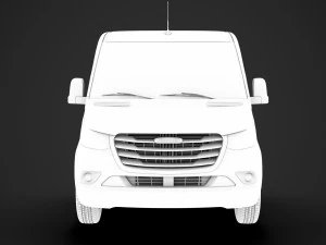 freightliner sprinter chassis crew cab l1 fwd 2019 3D Model