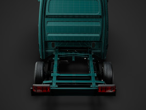 freightliner sprinter chassis crew cab l1 fwd 2019 3D 模型