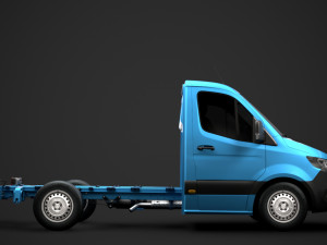 freightliner sprinter chassis single cab l1 fwd 2019 3D Model