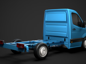 freightliner sprinter chassis single cab l1 fwd 2019 3D Model
