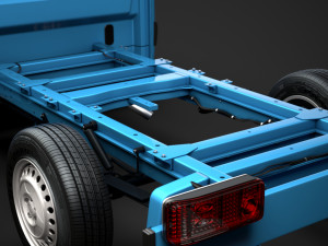 freightliner sprinter chassis single cab l1 fwd 2019 3D Model