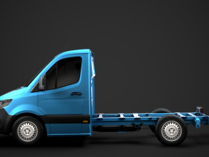 freightliner sprinter chassis single cab l1 fwd 2019 3D Model