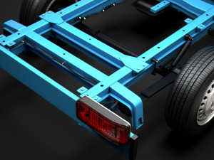 freightliner sprinter chassis single cab l1 fwd 2019 3D Model