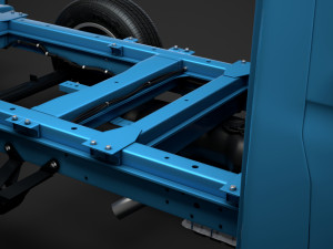 freightliner sprinter chassis single cab l1 fwd 2019 3D Model