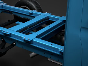 freightliner sprinter chassis single cab l1 fwd 2019 3D Model