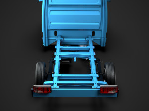 freightliner sprinter chassis single cab l1 fwd 2019 3D Model