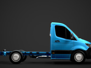 freightliner sprinter chassis single cab l1 fwd 2019 3D Model