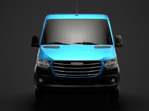 freightliner sprinter chassis single cab l1 fwd 2019 3D Model