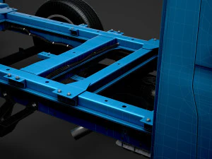 freightliner sprinter chassis single cab l1 fwd 2019 3D Model