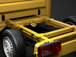 ram sprinter chassis crew cab l1 fwd 2019 Modelo 3D