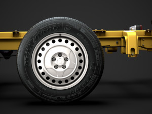 ram sprinter chassis crew cab l1 fwd 2019 Modelo 3D
