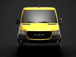 ram sprinter chassis crew cab l1 fwd 2019 Modelo 3D
