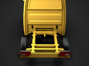 ram sprinter chassis crew cab l1 fwd 2019 Modelo 3D