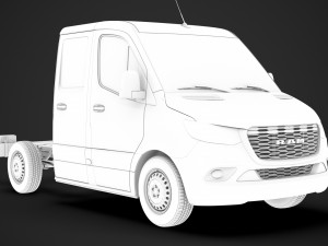 ram sprinter chassis crew cab l1 fwd 2019 Modelo 3D