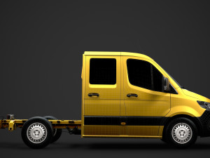 ram sprinter chassis crew cab l1 fwd 2019 Modelo 3D