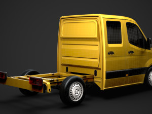 ram sprinter chassis crew cab l1 fwd 2019 Modelo 3D
