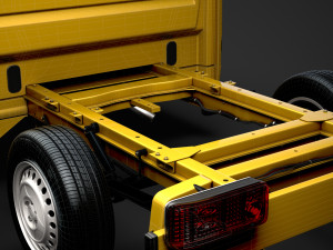 ram sprinter chassis crew cab l1 fwd 2019 Modelo 3D