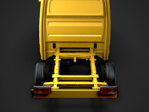 ram sprinter chassis crew cab l1 fwd 2019 Modelo 3D