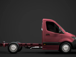 ram sprinter chassis single cab l1 fwd 2019 3D Model