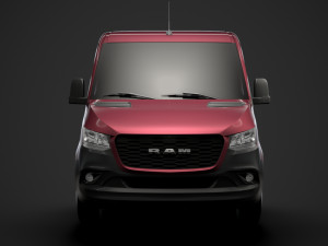 ram sprinter chassis single cab l1 fwd 2019 3D 모델