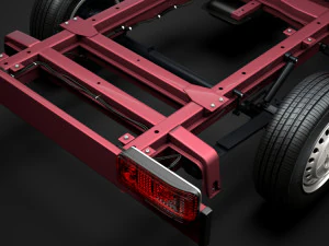 ram sprinter chassis single cab l1 fwd 2019 3D Model