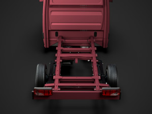 ram sprinter chassis single cab l1 fwd 2019 3D 모델