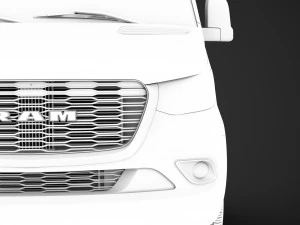 ram sprinter chassis single cab l1 fwd 2019 3D Model