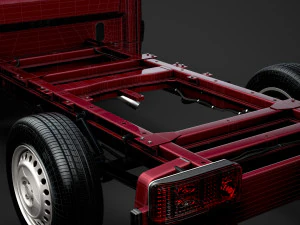 ram sprinter chassis single cab l1 fwd 2019 3D Model