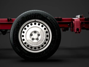 ram sprinter chassis single cab l1 fwd 2019 3D Model