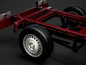 ram sprinter chassis single cab l1 fwd 2019 3D Model