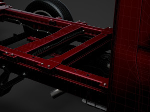 ram sprinter chassis single cab l1 fwd 2019 3D 모델