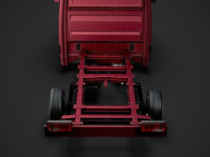 ram sprinter chassis single cab l1 fwd 2019 3D Model