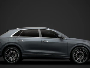 audi sq8 tdi 2020 3D Model