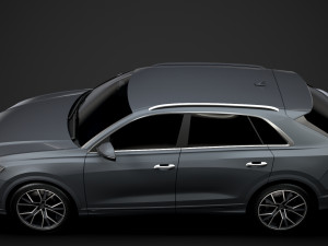 audi sq8 tdi 2020 Model 3D