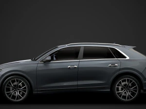 audi sq8 tdi 2020 3D Model